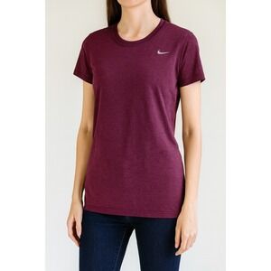 Nike Dri-FIT Regular Fit Training T-Shirt Purple Activewear Top